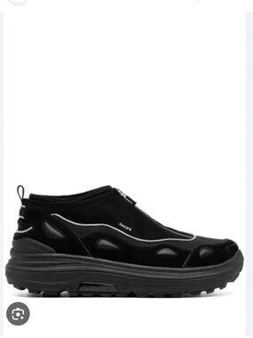 Suicoke Black Akk-Zip Panelled Men's Sneakers fits like a women’s 7 US